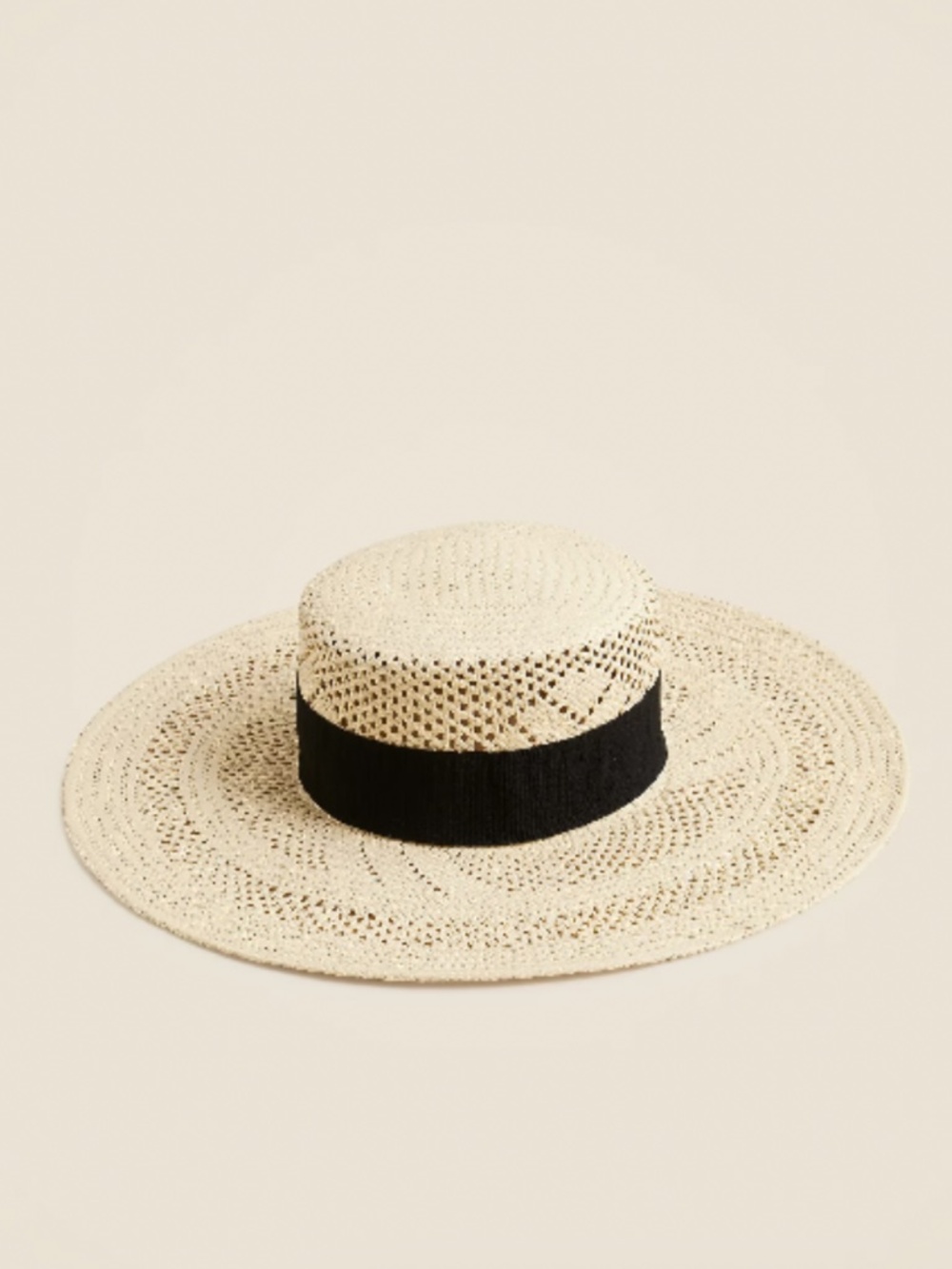 J.crew wide brim boater hat